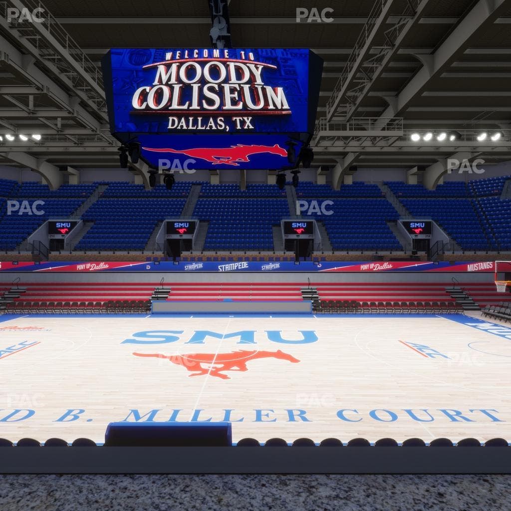 Moody Coliseum - Section Loge 10 Seat View
