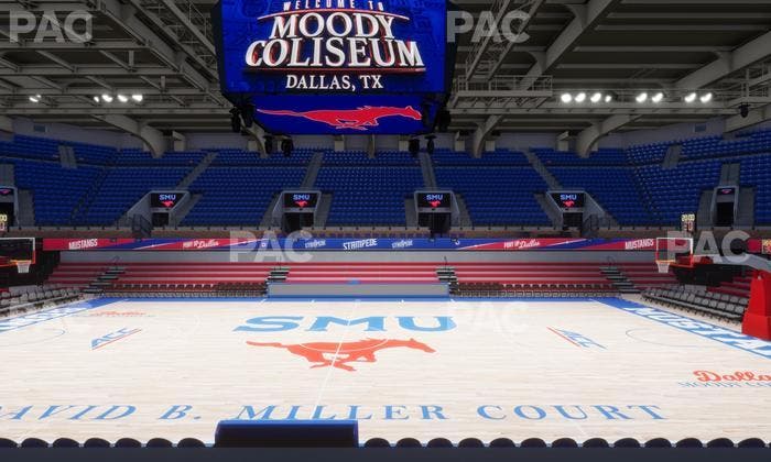 Moody Coliseum - Section Loge 10 Seat View