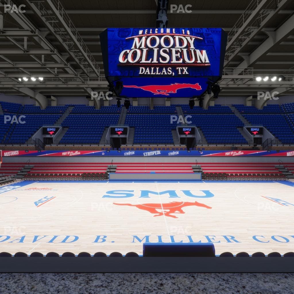 Moody Coliseum - Section Loge 11 Seat View