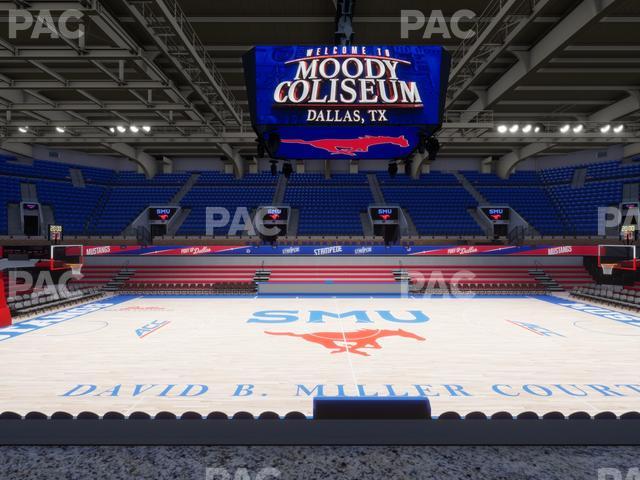 Moody Coliseum - Section Loge 11 Seat View Moody Coliseum - Section Loge 11 Seat View