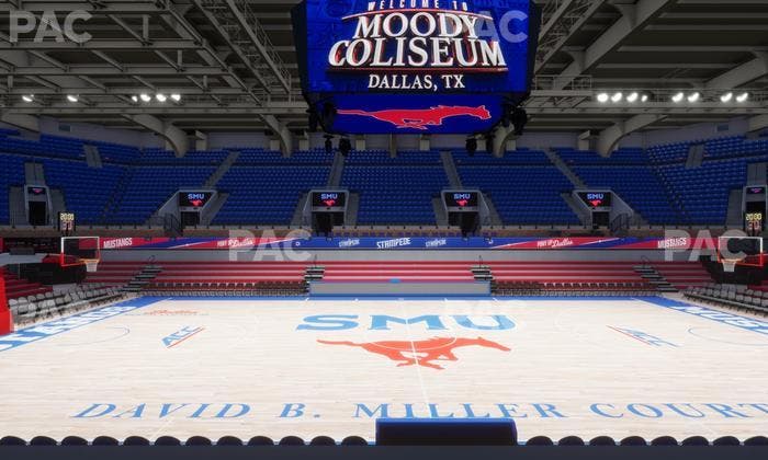 Moody Coliseum - Section Loge 11 Seat View