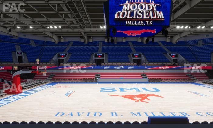 Moody Coliseum - Section Loge 12 Seat View