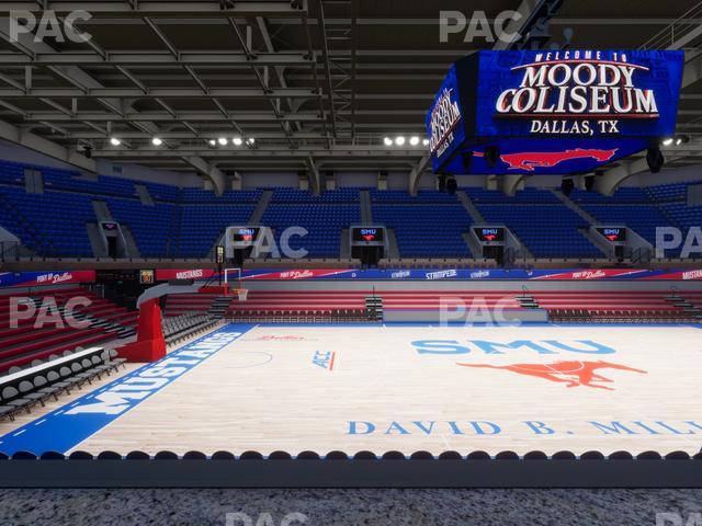 Moody Coliseum - Section Loge 13 Seat View Moody Coliseum - Section Loge 13 Seat View