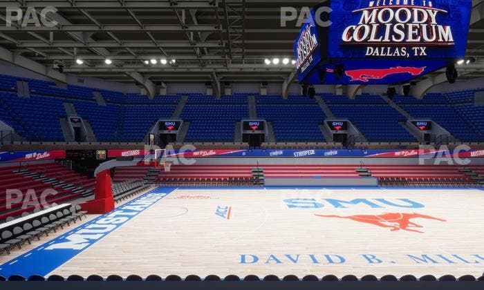 Moody Coliseum - Section Loge 13 Seat View