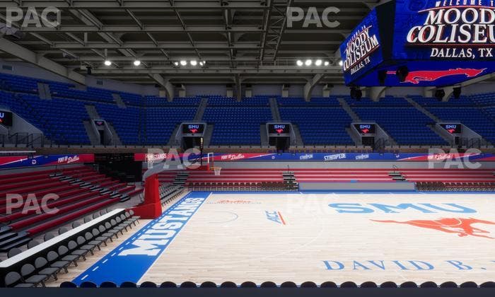 Moody Coliseum - Section Loge 14 Seat View