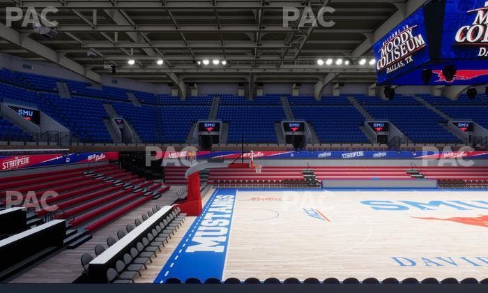 Moody Coliseum - Section Loge 15 Seat View