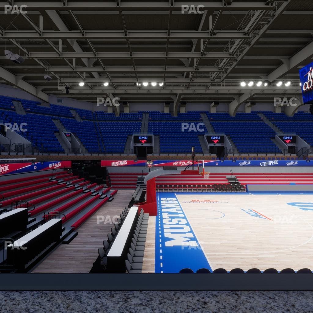 Moody Coliseum - Section Loge 16 Seat View