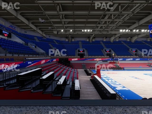 Moody Coliseum - Section Loge 17 Seat View