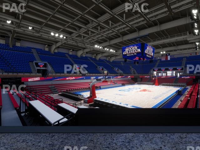 Moody Coliseum - Section Loge 19 Seat View