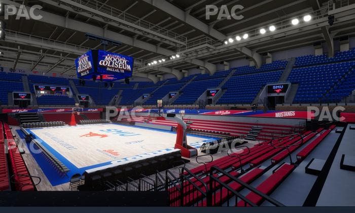 Moody Coliseum - Section Loge 2 Seat View