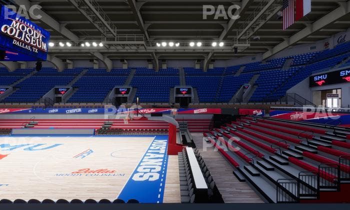 Moody Coliseum - Section Loge 5 Seat View