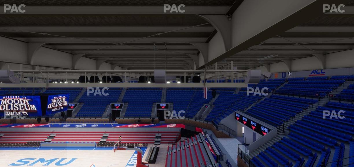 Moody Coliseum - Section Suite 301 Seat View