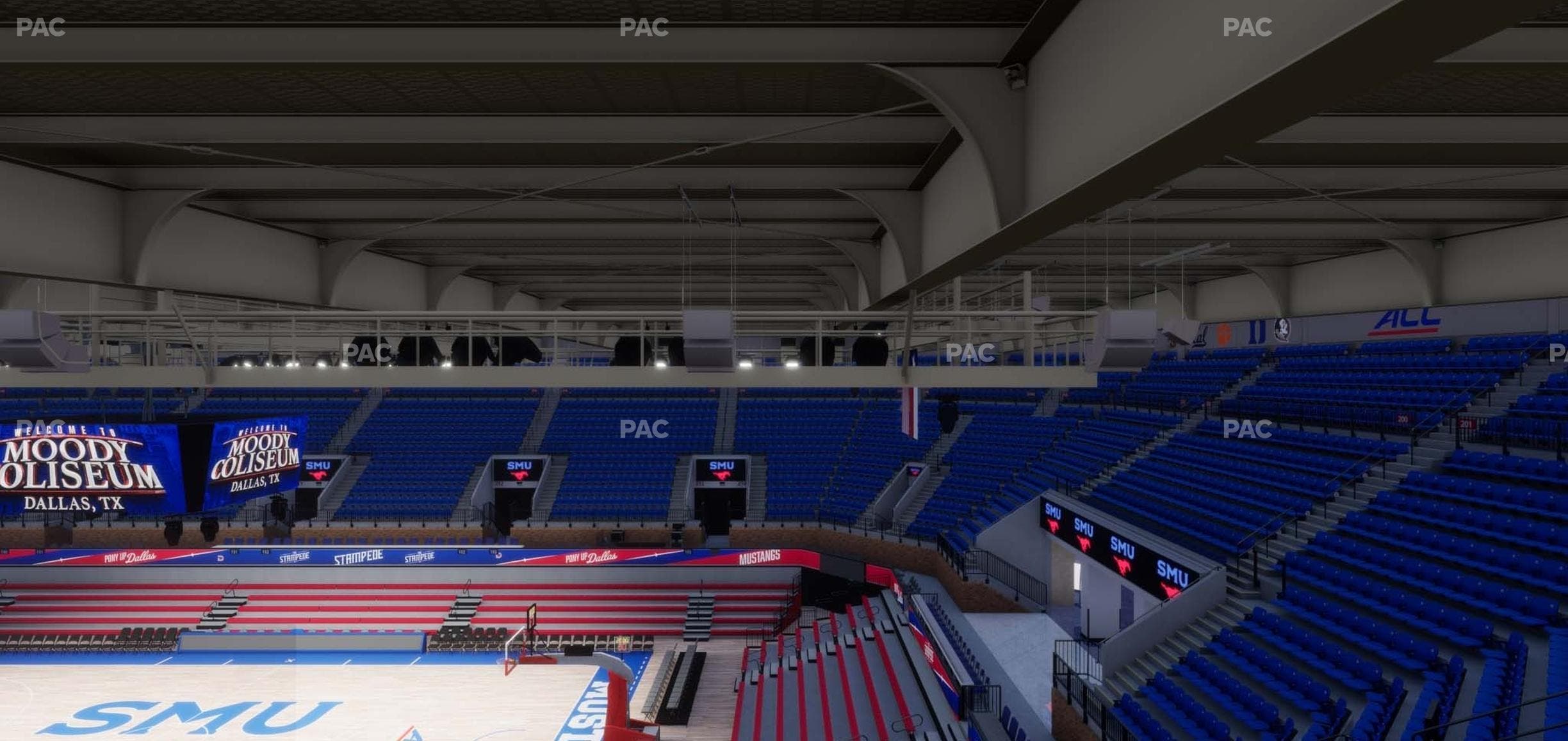 Moody Coliseum - Section Suite 301 Seat View