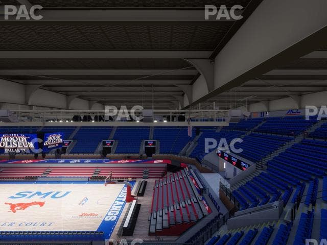 Moody Coliseum - Section Suite 301 Seat View