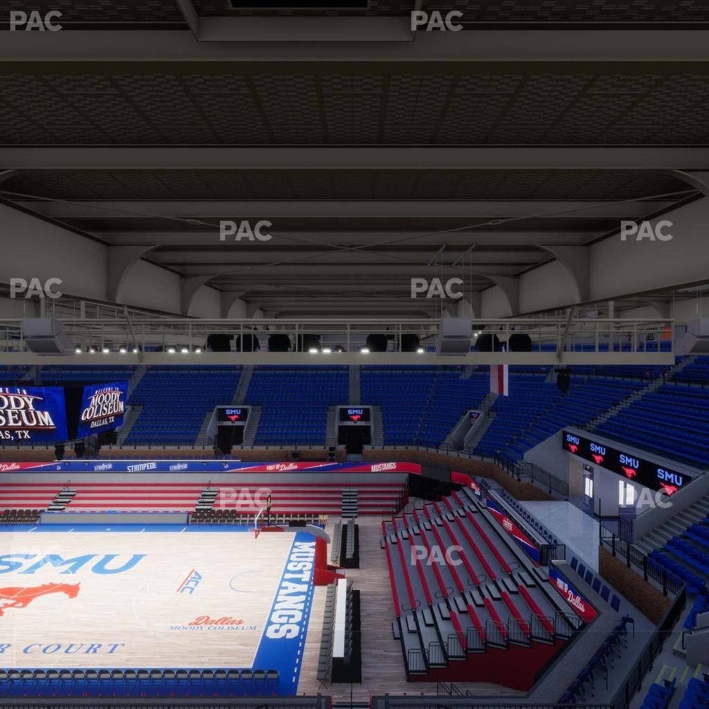 Moody Coliseum - Section Suite 302 Seat View