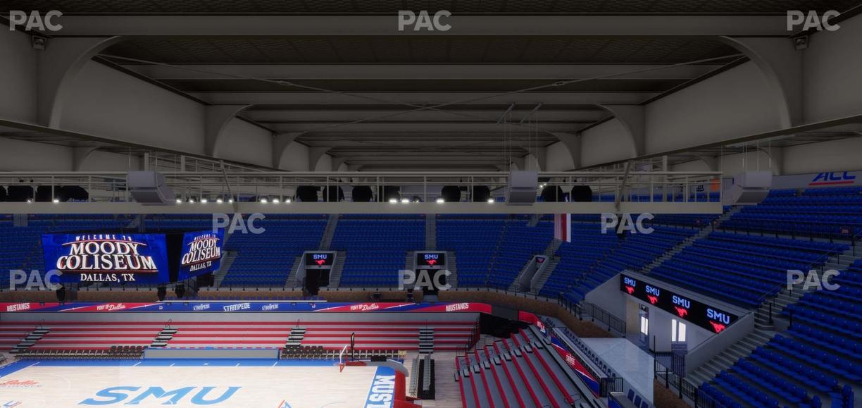 Moody Coliseum - Section Suite 302 Seat View
