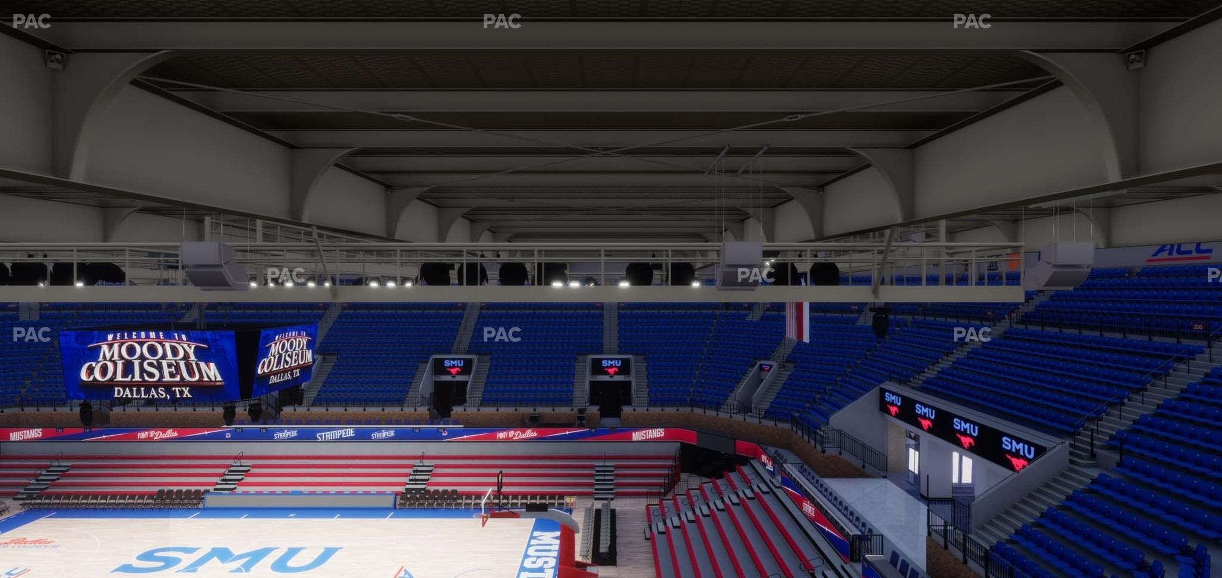 Moody Coliseum - Section Suite 302 Seat View