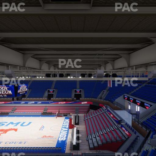 Moody Coliseum - Section Suite 302 Seat View