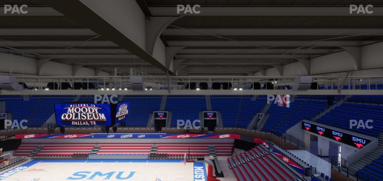 Moody Coliseum - Section Suite 303 Seat View