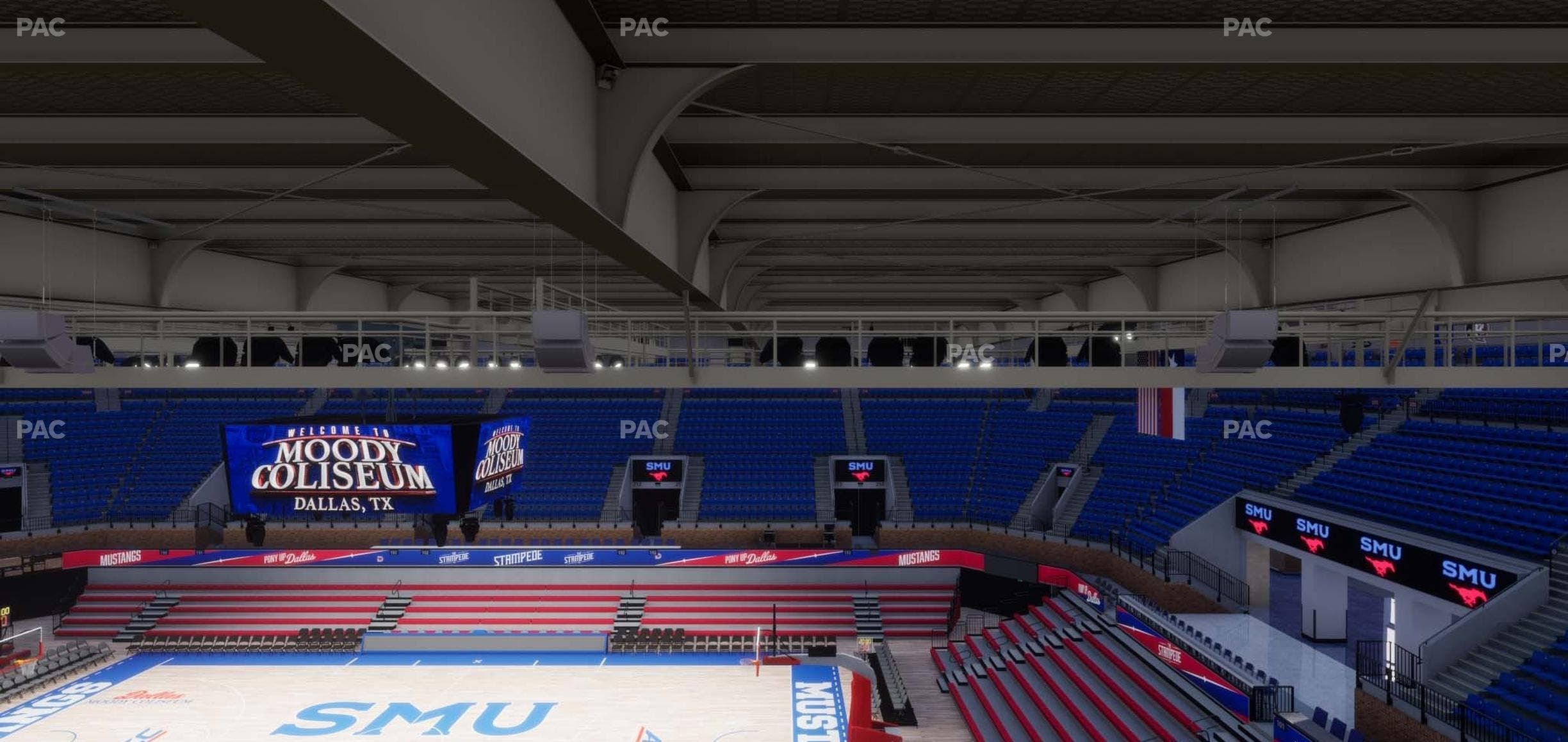 Moody Coliseum - Section Suite 303 Seat View