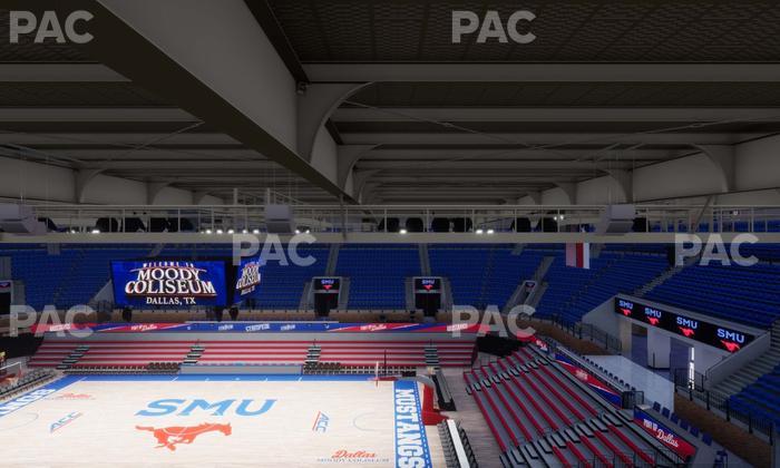 Moody Coliseum - Section Suite 303 Seat View