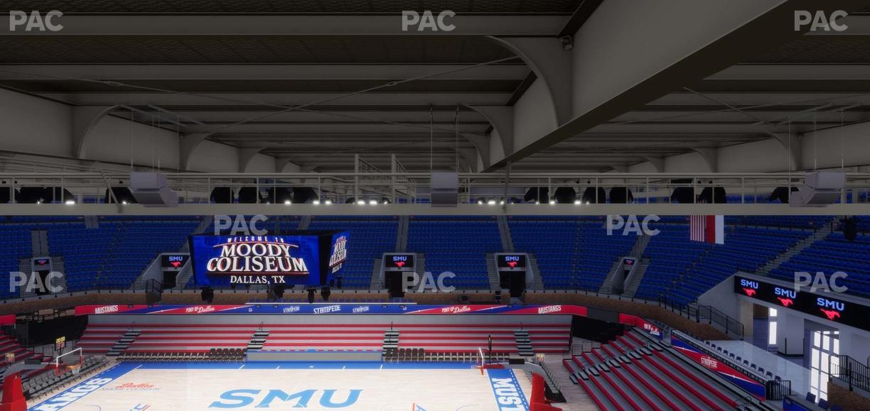 Moody Coliseum - Section Suite 304 Seat View