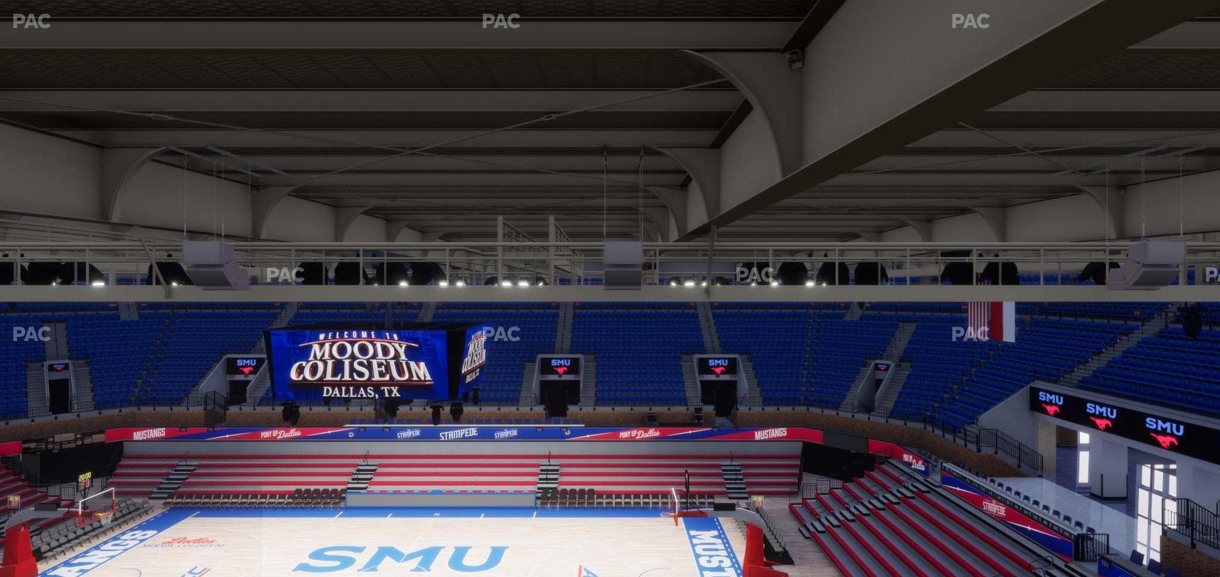 Moody Coliseum - Section Suite 304 Seat View