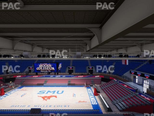 Moody Coliseum - Section Suite 304 Seat View