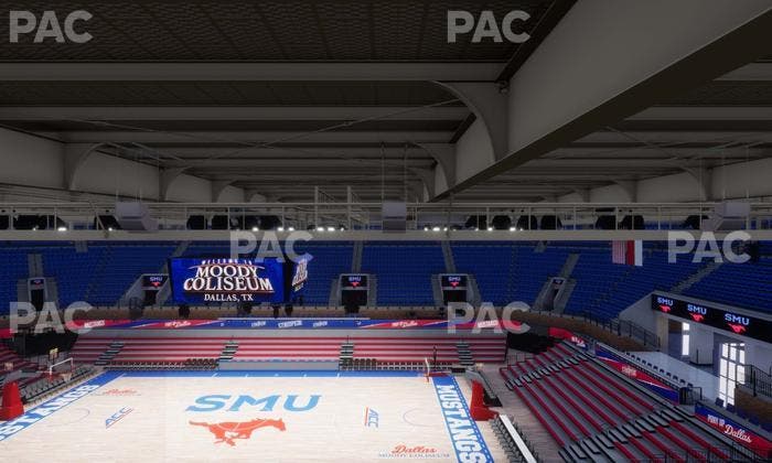 Moody Coliseum - Section Suite 304 Seat View