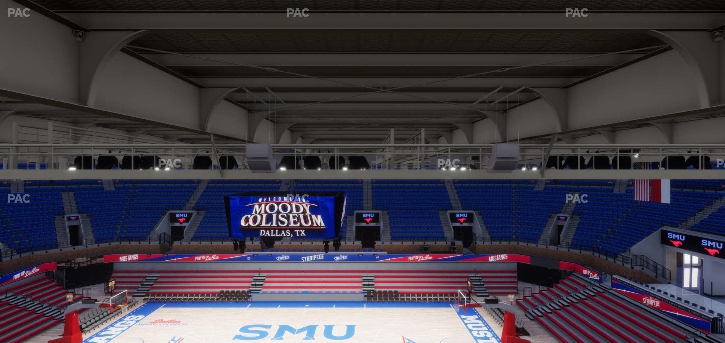 Moody Coliseum - Section Suite 305 Seat View