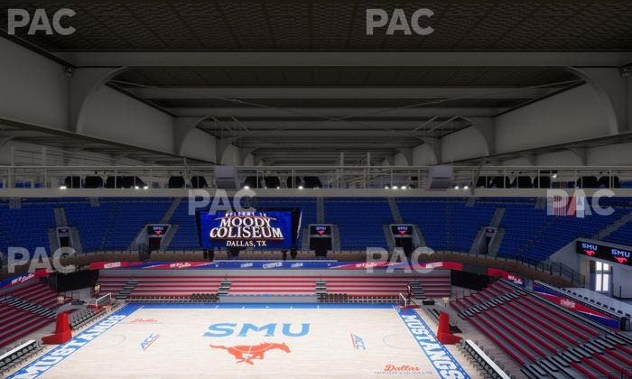 Moody Coliseum - Section Suite 305 Seat View