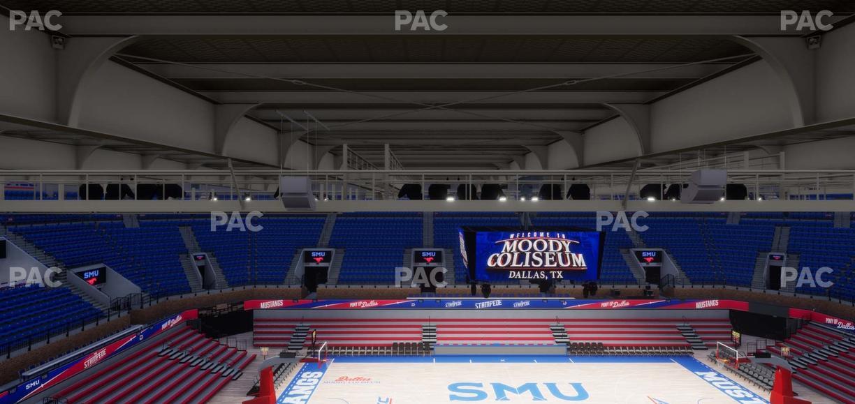 Moody Coliseum - Section Suite 306 Seat View
