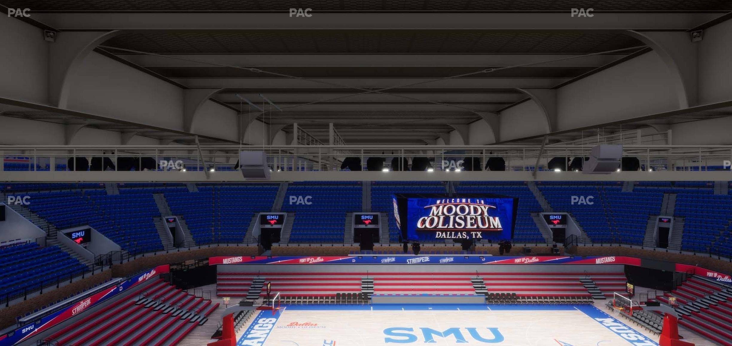 Moody Coliseum - Section Suite 306 Seat View