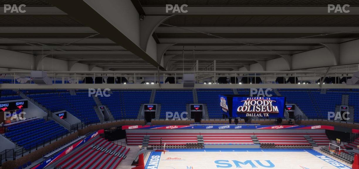 Moody Coliseum - Section Suite 307 Seat View