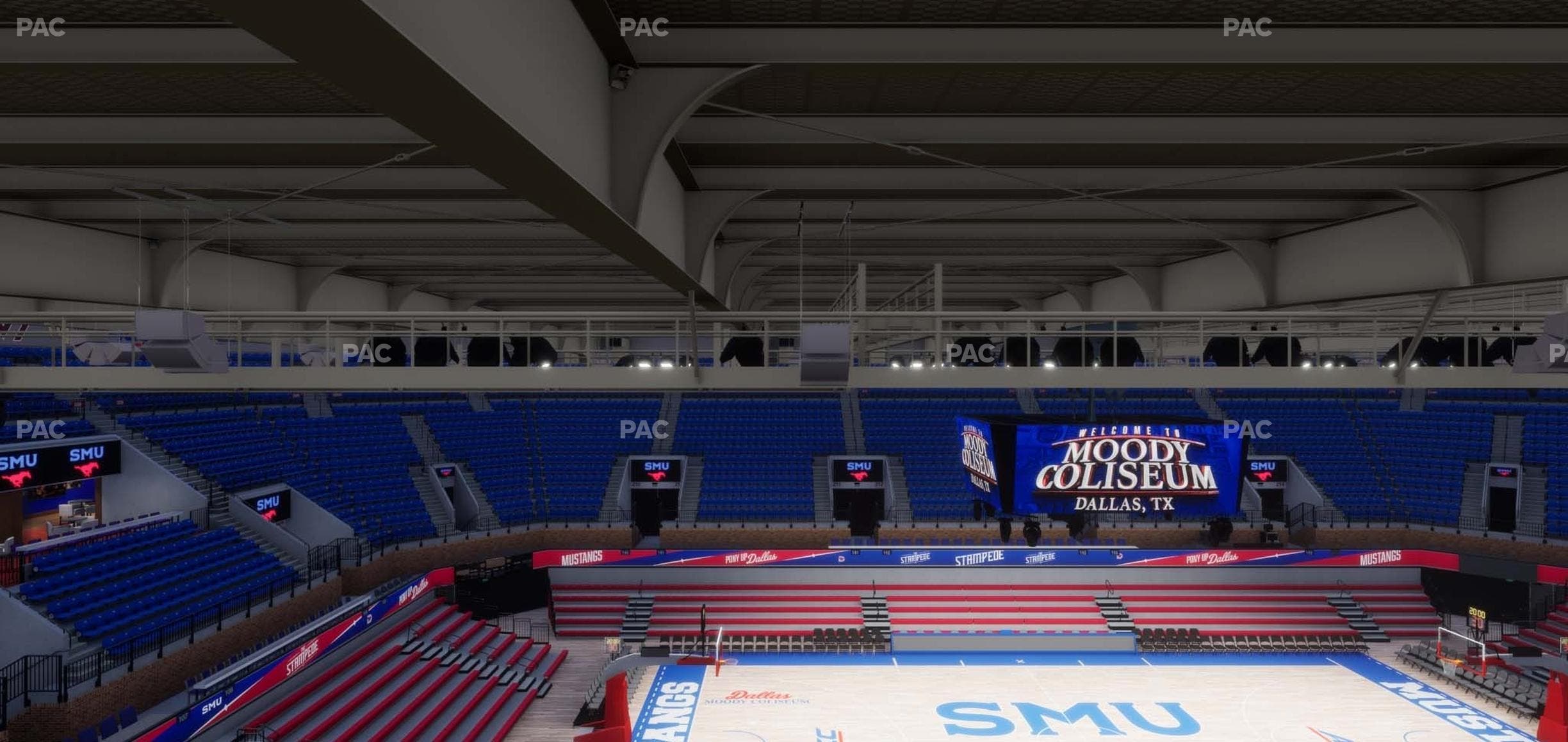 Moody Coliseum - Section Suite 307 Seat View