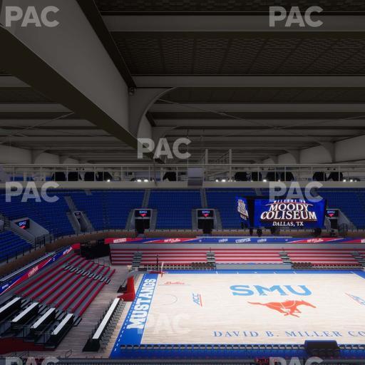 Moody Coliseum - Section Suite 307 Seat View
