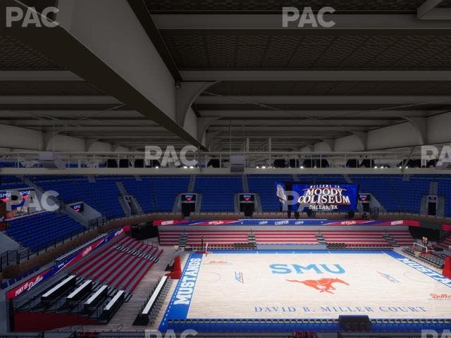 Moody Coliseum - Section Suite 307 Seat View