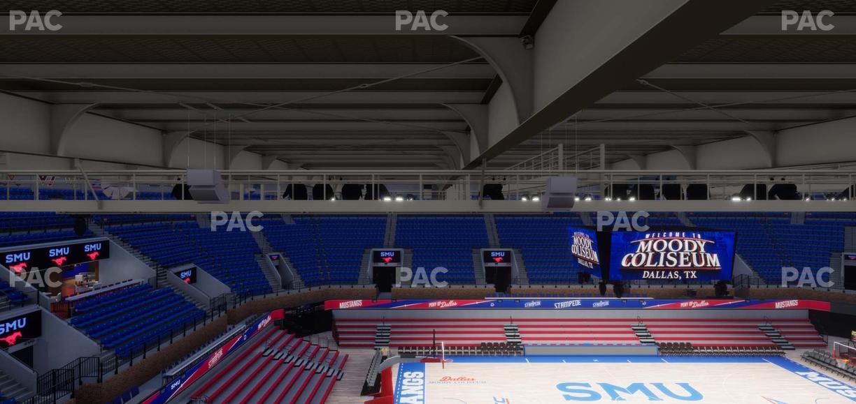 Moody Coliseum - Section Suite 308 Seat View