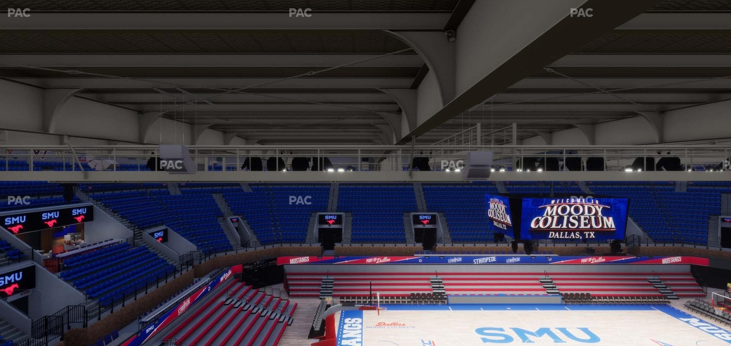 Moody Coliseum - Section Suite 308 Seat View