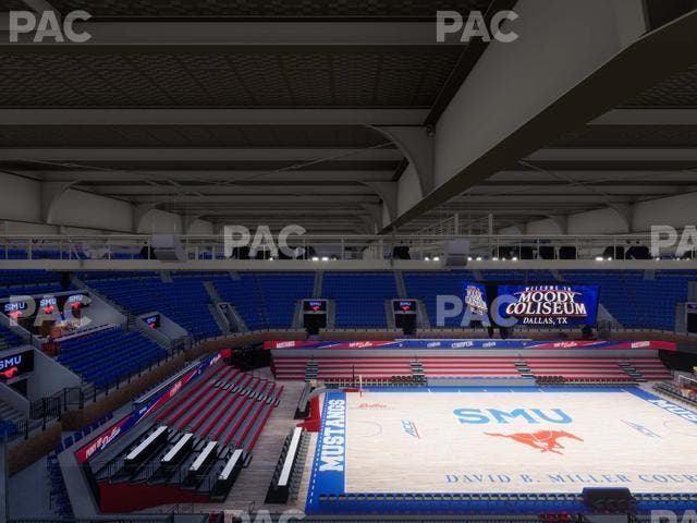 Moody Coliseum - Section Suite 308 Seat View