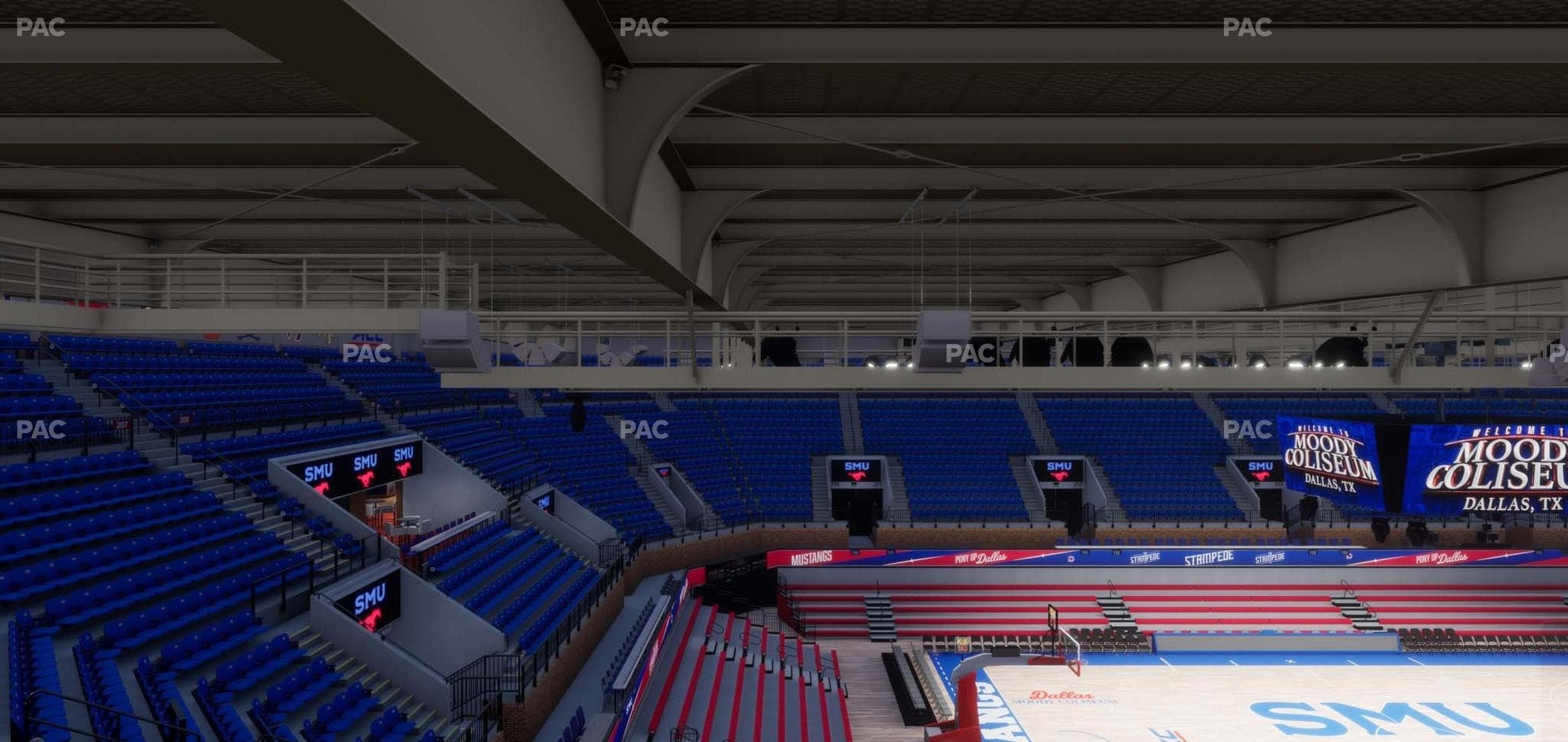 Moody Coliseum - Section Suite 310 Seat View