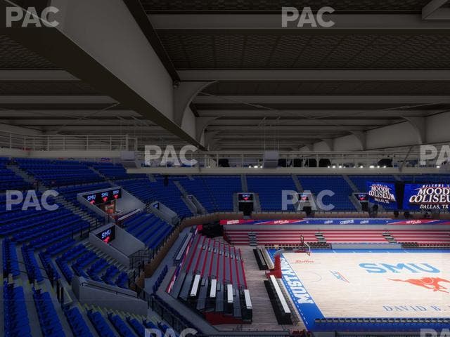Moody Coliseum - Section Suite 310 Seat View