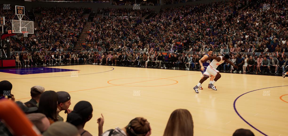 Mortgage Matchup Center - Section 101 F Seat View