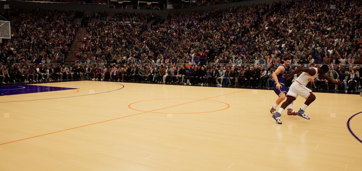 Mortgage Matchup Center - Section 101 F Seat View