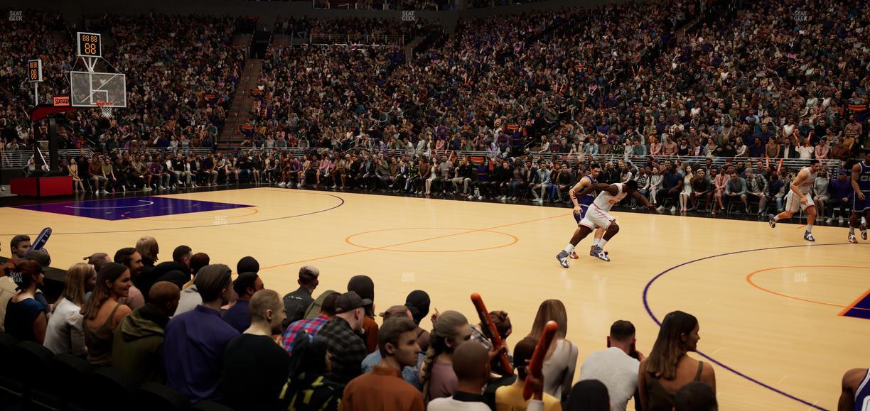 Mortgage Matchup Center - Section 101 Seat View