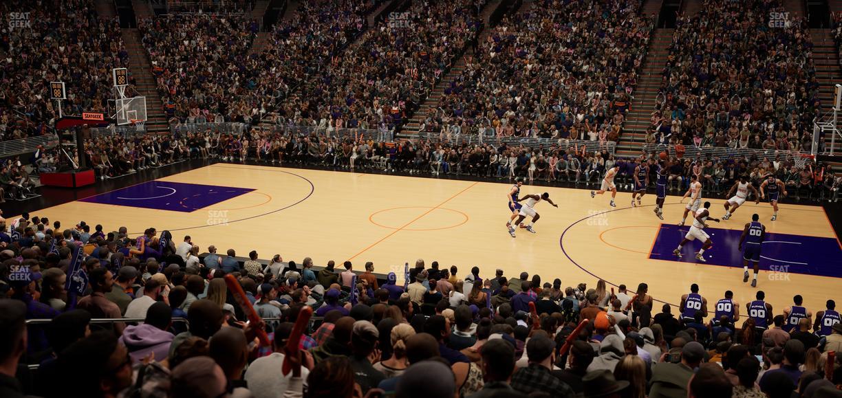 Mortgage Matchup Center - Section 101 Seat View