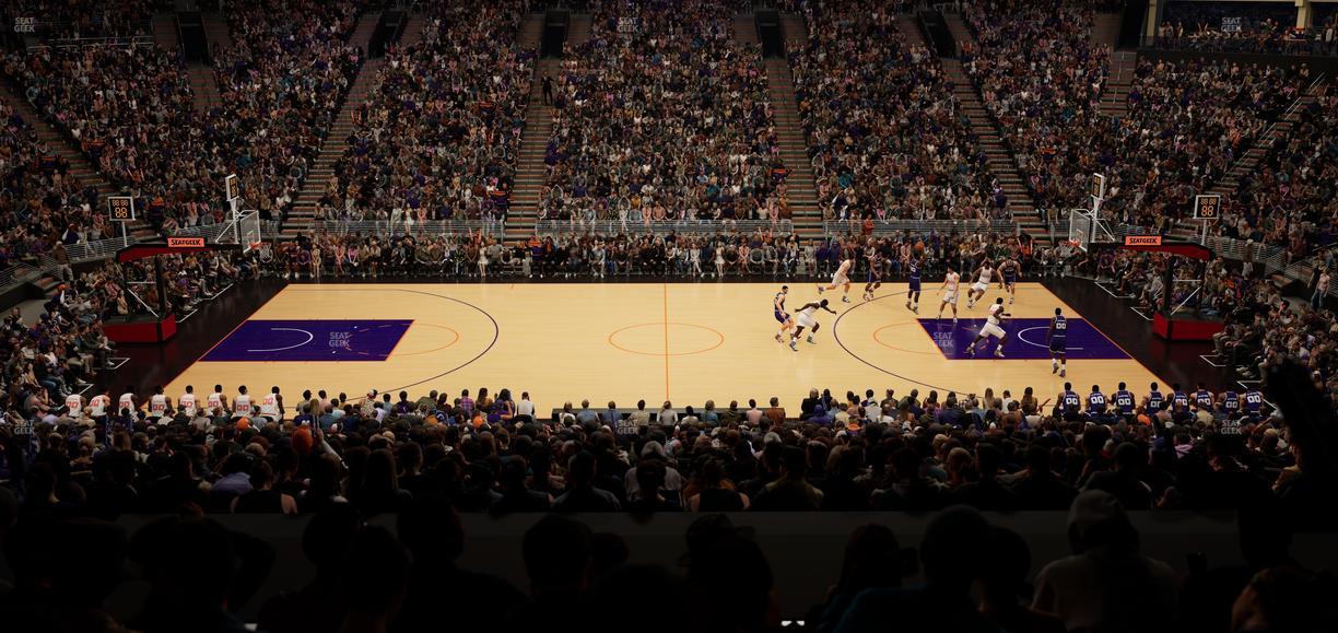 Mortgage Matchup Center - Section 102 Seat View