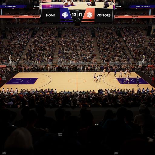 Mortgage Matchup Center - Section 102 Seat View