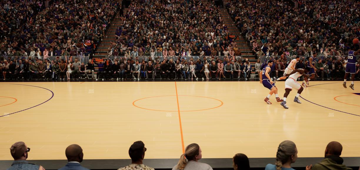 Mortgage Matchup Center - Section 102 Seat View