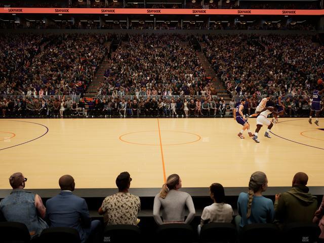 Mortgage Matchup Center - Section 102 Seat View